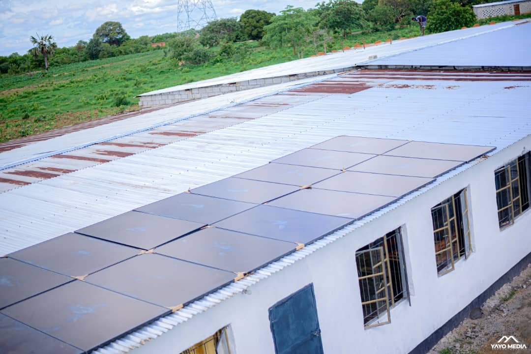 Mooto College solar panels